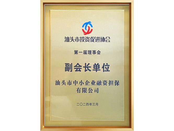 汕頭市投資促進(jìn)協(xié)會(huì)副會(huì)長(zhǎng)單位